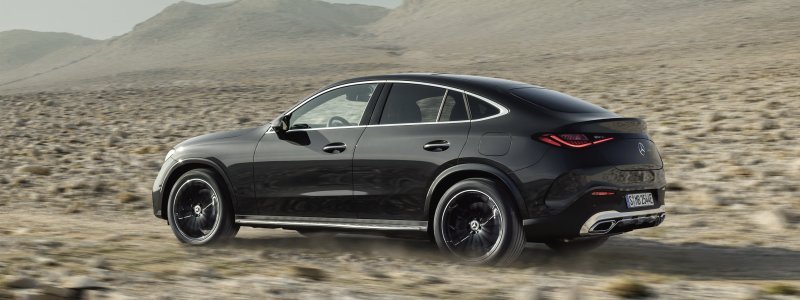 Sporty and practical: Mercedes-Benz GLC 300d Coupé